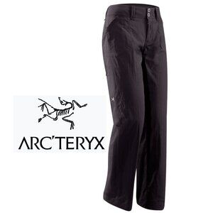 Arc’teryx Parapet Pant Women’s Lightweight Breathable Hiking Pants Size 6 Black